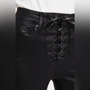 Good American NWT Tie Up Jeans